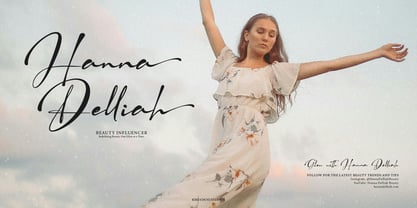 Flentha Bellyora Font Poster 3