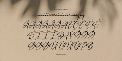 Flentha Bellyora Font Poster 12