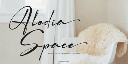 Flentha Bellyora Font Poster 2