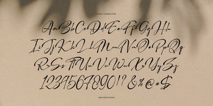 Flentha Bellyora Font Poster 11