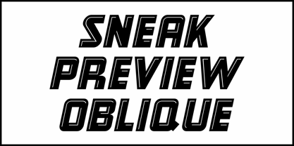 Sneak Preview JNL Font Poster 4