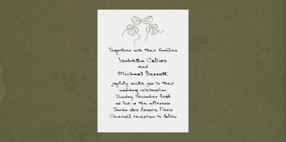 Casually Handwritten Font Poster 5