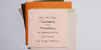Casually Handwritten Font Poster 10