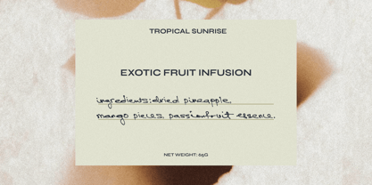 Casually Handwritten Font Poster 9