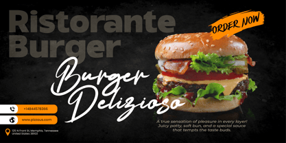 Kensington Setalise Font Poster 4