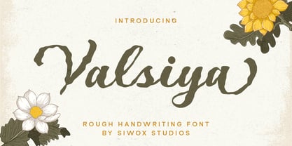 Valsiya Font Poster 1