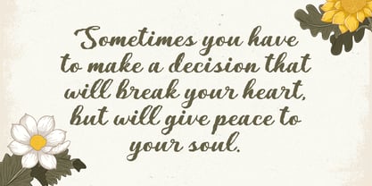 Valsiya Font Poster 4