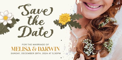 Valsiya Font Poster 3