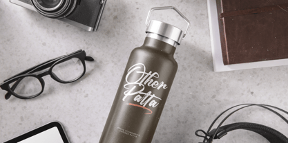 Stoplight Font Poster 10