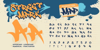 Streetmark Font Poster 2