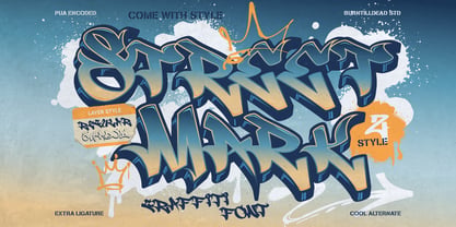 Streetmark Font Poster 1