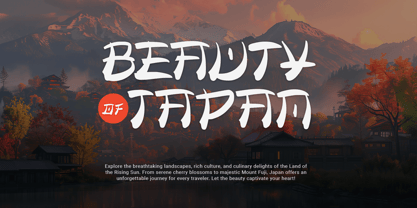 Zaragi Font Poster 4