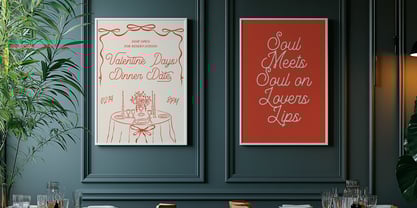 Loverboys Font Poster 9