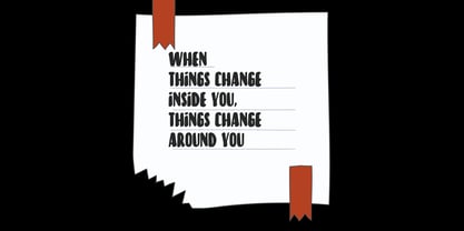 Pursuit Of Happiness Font Poster 11