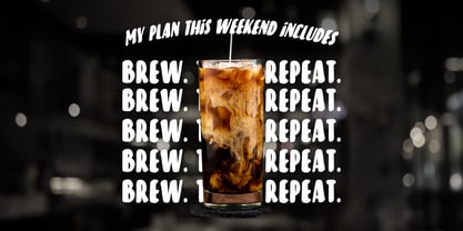 Pursuit Of Happiness Font Poster 10