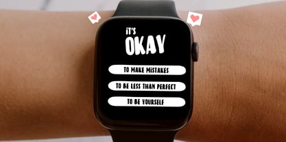 Pursuit Of Happiness Font Poster 6