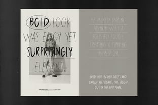 Drownback Font Poster 8