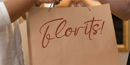 CF Hallcyra Calligra Font Poster 8