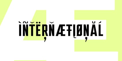 SF Super Font Poster 3