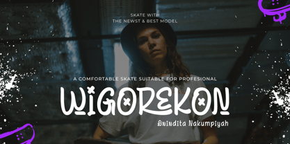 Gicarin Font Poster 4