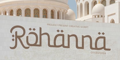 Rohanna Font Poster 1