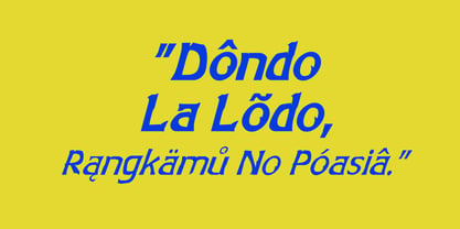 Pesona Mas Mas Font Poster 3