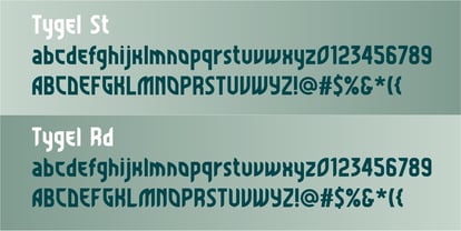 Tygel Font Poster 4