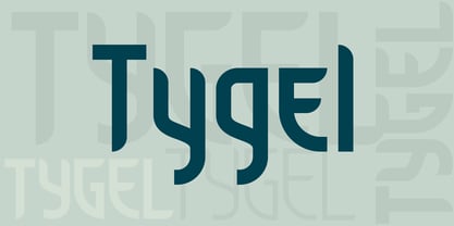 Tygel Font Poster 2