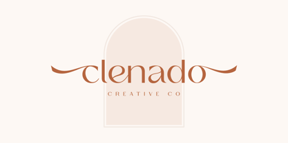 Presque Elegante Font Poster 4