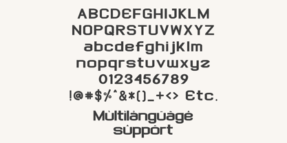 Onsite Font Poster 7