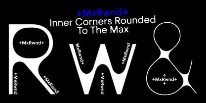 Grotek MxRwnd Font Poster 5