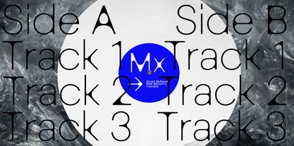 Grotek MxRwnd Font Poster 1