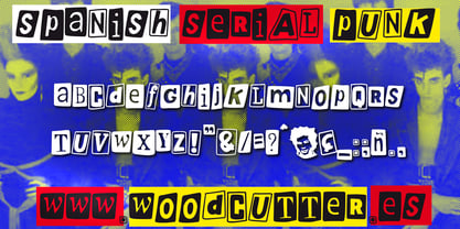Spanish Serial Punk Font Poster 4