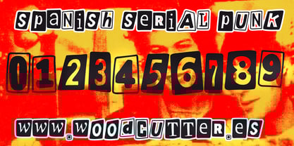 Spanish Serial Punk Font Poster 6