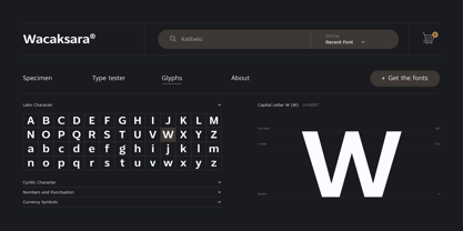 Kalibelo Font Poster 2