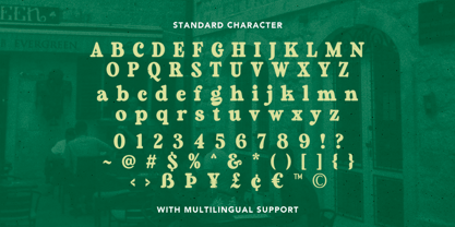 Breaking March Font Poster 9