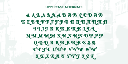 Breaking March Font Poster 10