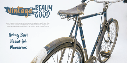 Hand Retakno Font Poster 8