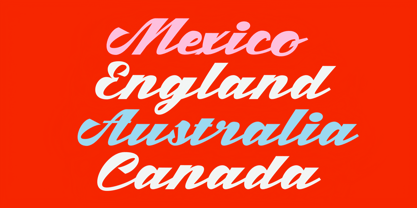 Mantel Font Poster 2