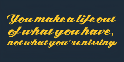 Mantel Font Poster 3