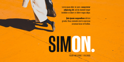 Hubiron Font Poster 8