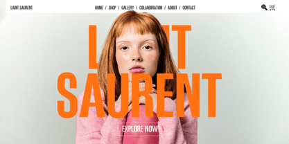 Hubiron Font Poster 4