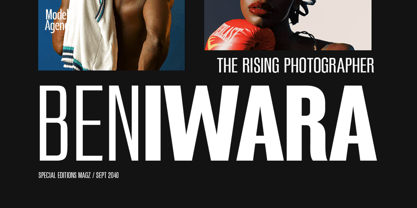 Hubiron Font Poster 3