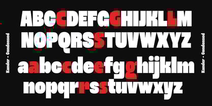 Kander Font Poster 14