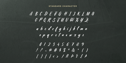 Calista Smith Font Poster 10