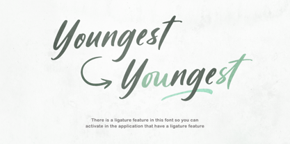 Calista Smith Font Poster 7