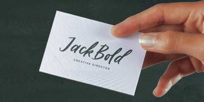 Calista Smith Font Poster 4