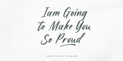 Calista Smith Font Poster 2