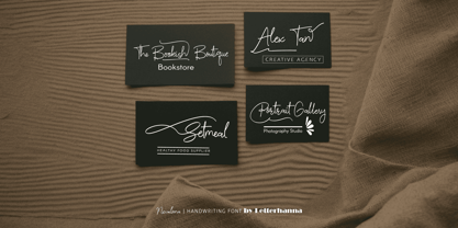 Nevalona Font Poster 9