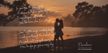 Nevalona Font Poster 15